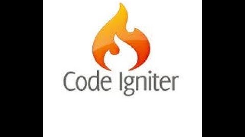 Codeigniter Add Template Admin Panel