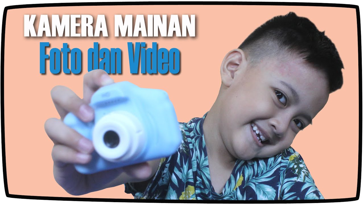 Kamera Mainan Anak Bisa Foto dan video