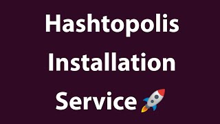 Hashtopolis Installation Configuration Service Available