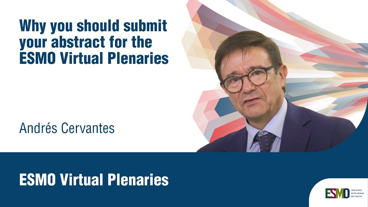 ESMO Virtual Plenaries: Why you should submit your oncology research ...