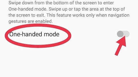 mobile setting OnePlus N20 5G, OnePlus N20 5G  One handed mode ko enable & Disable kaise kare