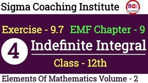 Elements of mathematics class 12th exercise 9.7 que 7, 8 | Integral of x/(1+cosx) with respect to x