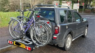 3 Bike Tow Bar Rack from Homcom,brand new and cheapest on eBay,Unboxing and Assembly Build,,part 1