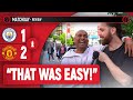 Was never in doubt fa cup final wembley reaction  man united 2 city 1