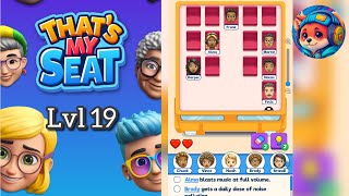 That’s My Seat – Level 19 Walkthrough & Answer | Mobile Logic Puzzle Game