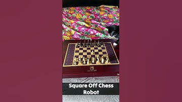 Square Off self moving robotic chess board 😎 #shorts