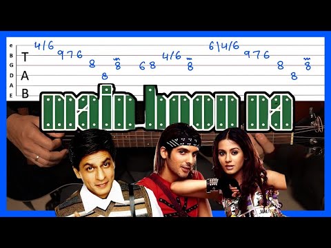 PLAY THIS WHISTLE ON GUITAR MAIN HOON NA WHISTLE GUITAR LESSON TVG