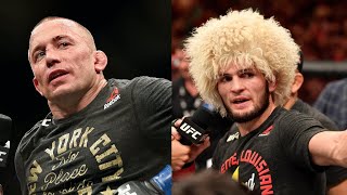 Жорж Сен-Пьер о возвращении в UFC для боя с Хабибом, Исраэль Адесанья о завершении карьеры