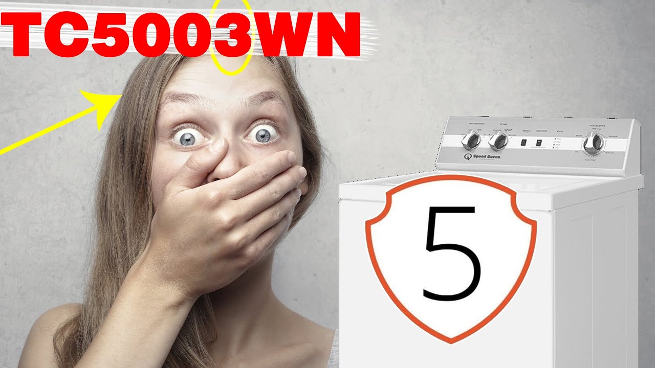 TC5003 5 YEAR Warranty - Speed Queen Classic Washer 2023