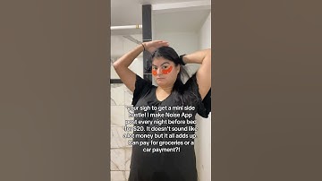 Looking for a realistic side hustle #sidehustle #makingmoneyonline  #noise #jewelzz08