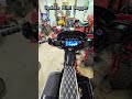 Update on the mini bagger. #bagger #minibike #custom #harleydavidson