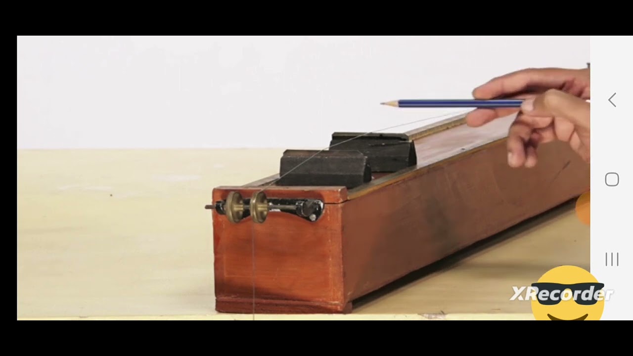 To Verify Laws of Vibrations of Stretched String by Sonometer Class 11