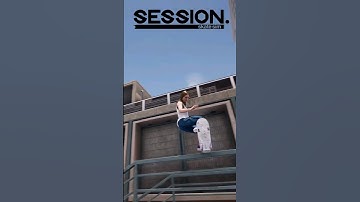 Kinked rail Blunt Slide! | Session: Skate Sim #session #sessionskatesim