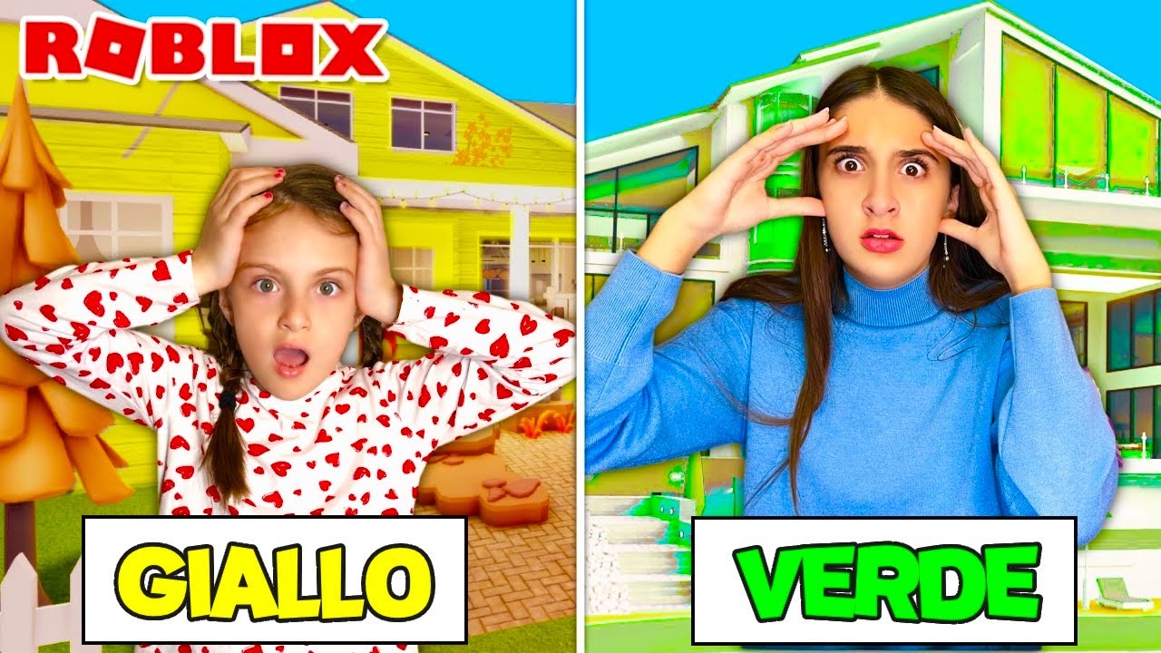 SOPRAVVIVIAMO con un SOLO COLORE per 24 ORE su BROOKHAVEN 💚💛