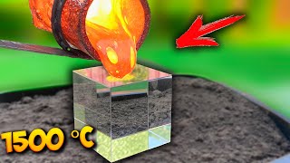 EXPERIMENT LAVA vs GLASS CUBE