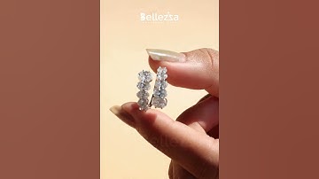 💍 Oval Cut Unique Cluster Diamond Engagement Ring ✨💎