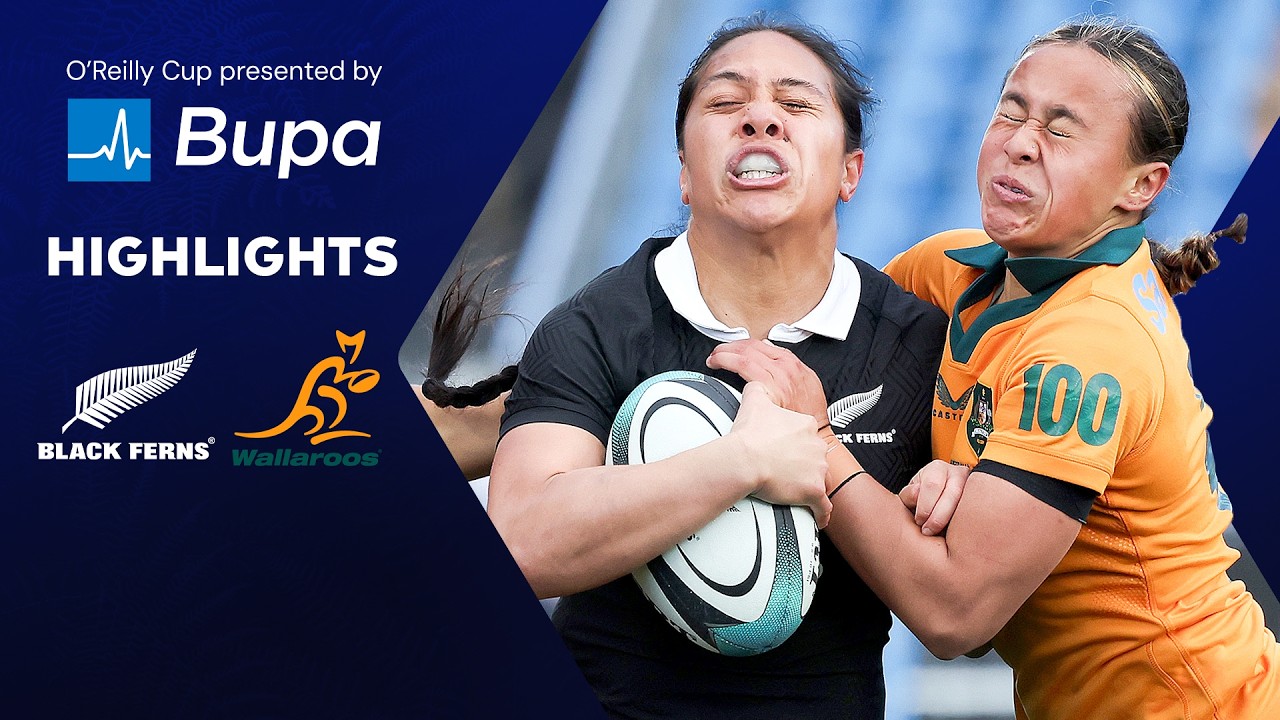 HIGHLIGHTS | Black Ferns vs Australia | Laurie O'Reilly Cup | Sky Sport NZ