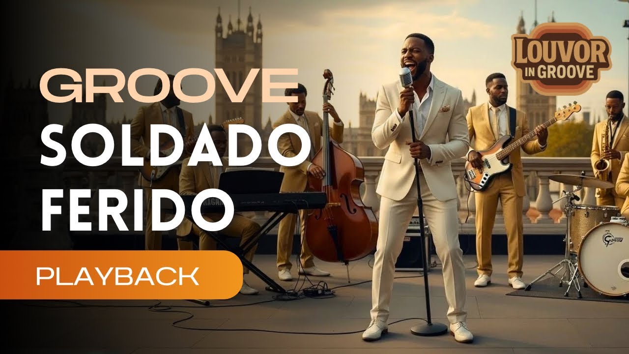 (Playback) SOLDADO FERIDO - Cantor Júnior | Versão Groove & Soul Gospel