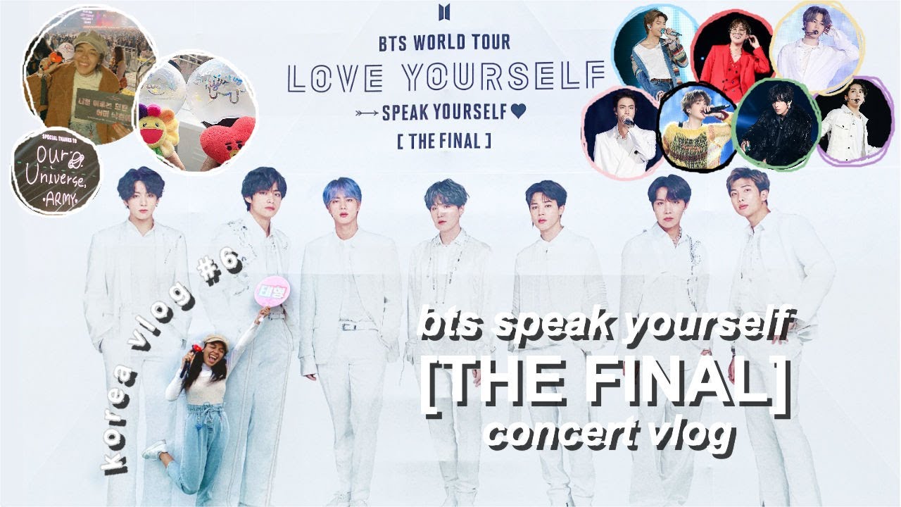 K-POP・アジア BTS LOVEYOURSELF THE FINAL korea vlog ➅: 191029 BTS (방탄소년단) SPEAK YOURSELF [THE