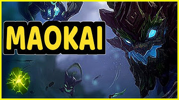 MAOKAI VS BLITZCRANK SUPPORT GAMEPLAY