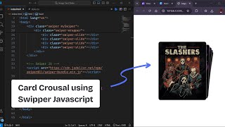 Create a Stunning Card Carousel with Swiper JS, HTML & CSS (Grab Effect)
