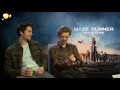 Dylan O'brien never shuts up about his osgood schlatter