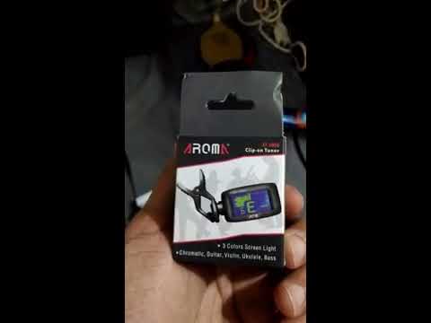 aroma-clip-on-guitar-tuner-from-lazada--unboxing