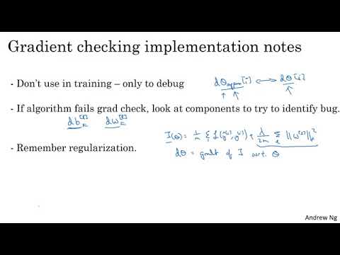 55. Gradient Checking Implantation Notes