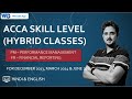 ANNOUNCEMENT - Skill level Hybrid classes | Dec 23 | Affordable fees | Batch starting 10 Sep |