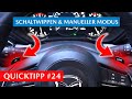 Mazda automatikgetriebe schaltwippen  manueller modus  anleitung  tricks  quick tipp 24