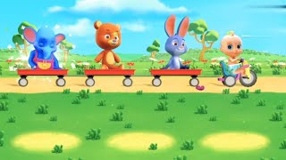Loo loo ki train Sawari || cartoon video ||train videos for kids