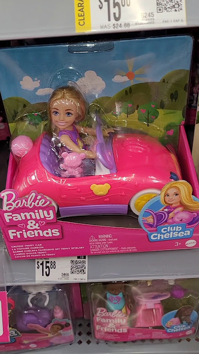 Doll💗Collector #shorts Barbie Chelsea Car Set #doll #fun #toys #toyhunt #walmart #dolls #barbie #new