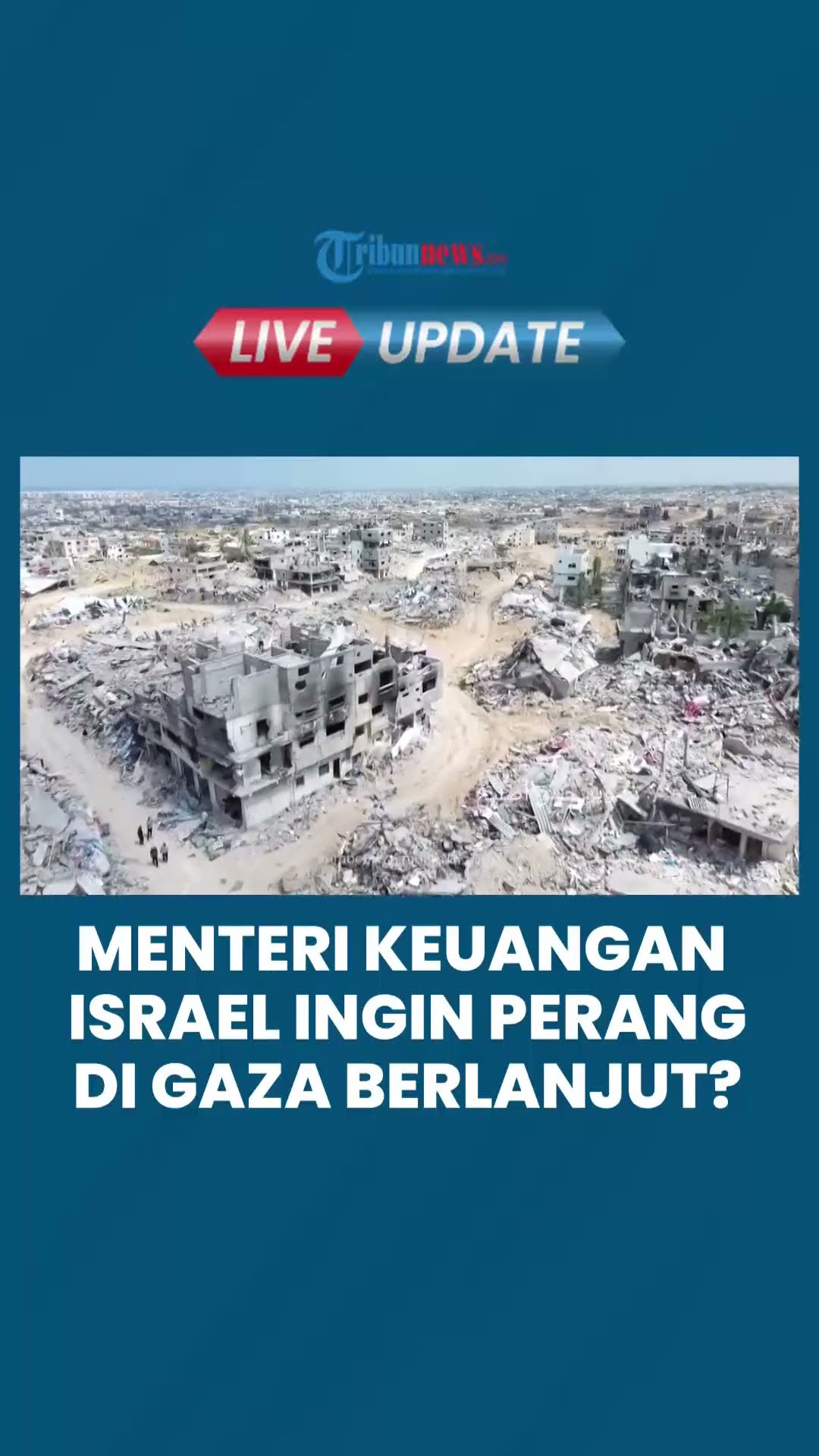 Menteri Keuangan Israel Bertekad Lakukan Berbagai Cara untuk Melanjutkan Peperangan di Jalur Gaza
