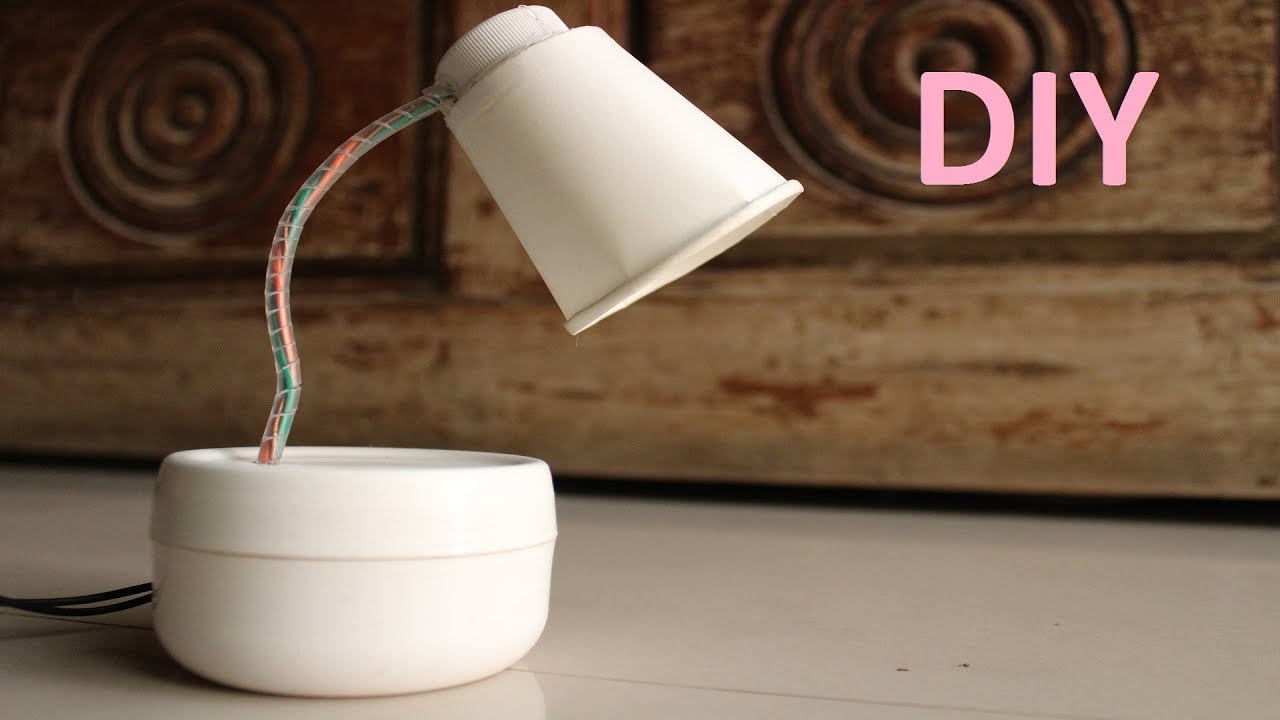 How To Make Study Lamp You, How To Make Study Table Lamp At Home