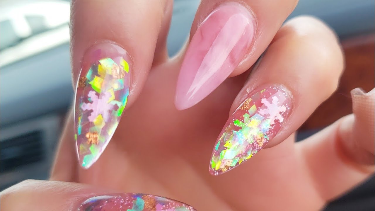 Uñas Navidad Rosada 💕💋💅🎅🎄 - YouTube