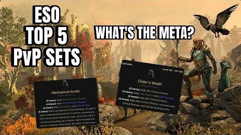 ESO Top 5 PvP Sets in Subclassing