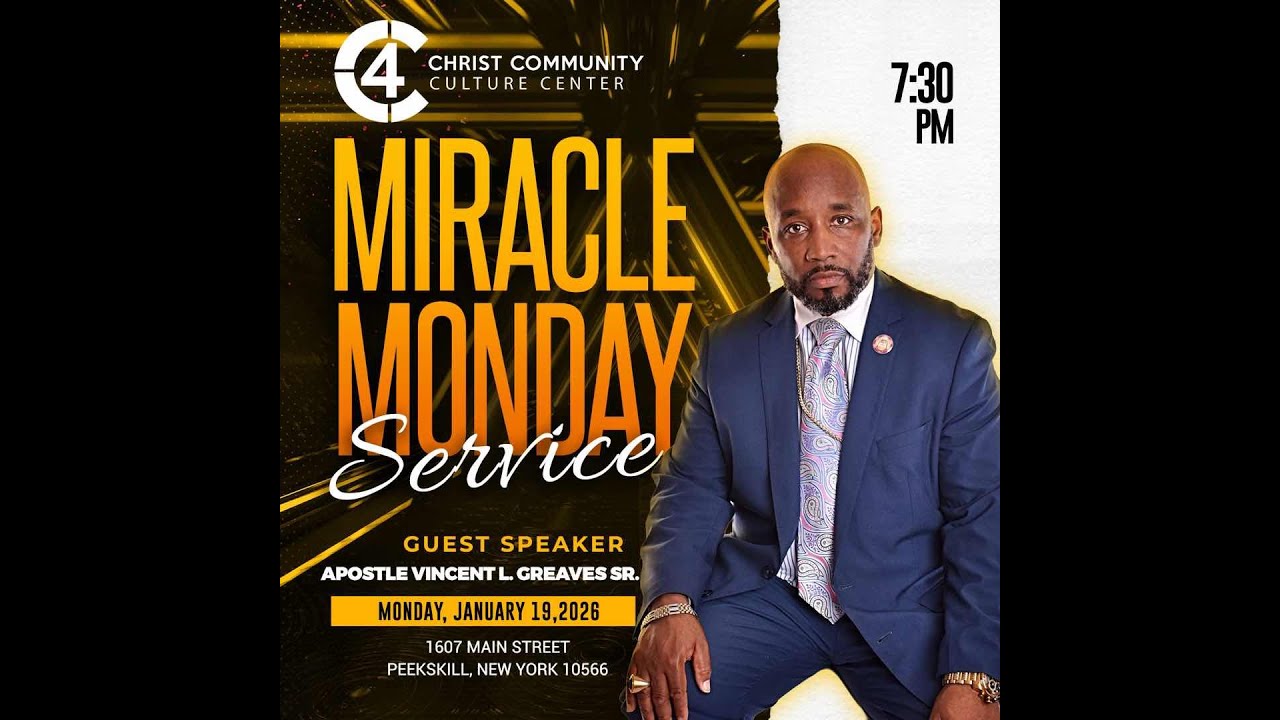 Miracle Monday w/ Apostle Vincent Greaves, Sr.
