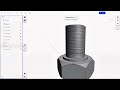 bolt and nut recreation @yr3ds