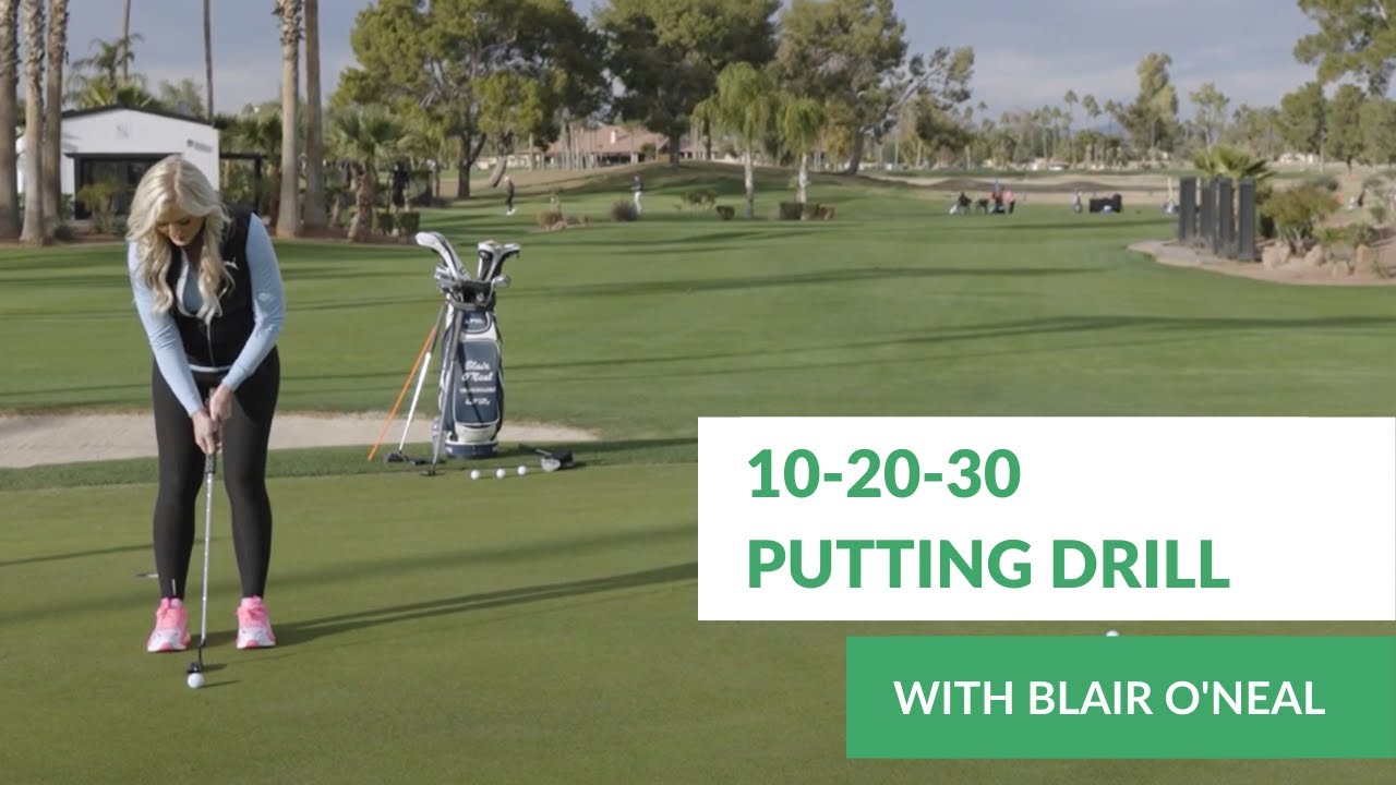 102030 Putting Drill Master Your Pace with Blair O’Neal YouTube