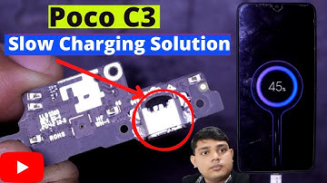 Poco C3 Slow Charging Problem Solution || Poco C3 Not Charging || Charging Problem Solution || Poco