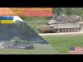 Четыре Т-84 «Оплот» vs два Abrams США – 2:0 в пользу ВСУ. Учения Combined Resolve X