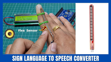 Sign Language to Speech Conversion Using Arduino & Flex Sensors | Hand Gesture to Voice