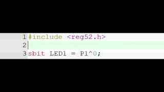 1.LED Blinking using 8051 Microcontroller (AT89S52) | Keil uVision Tutorial 