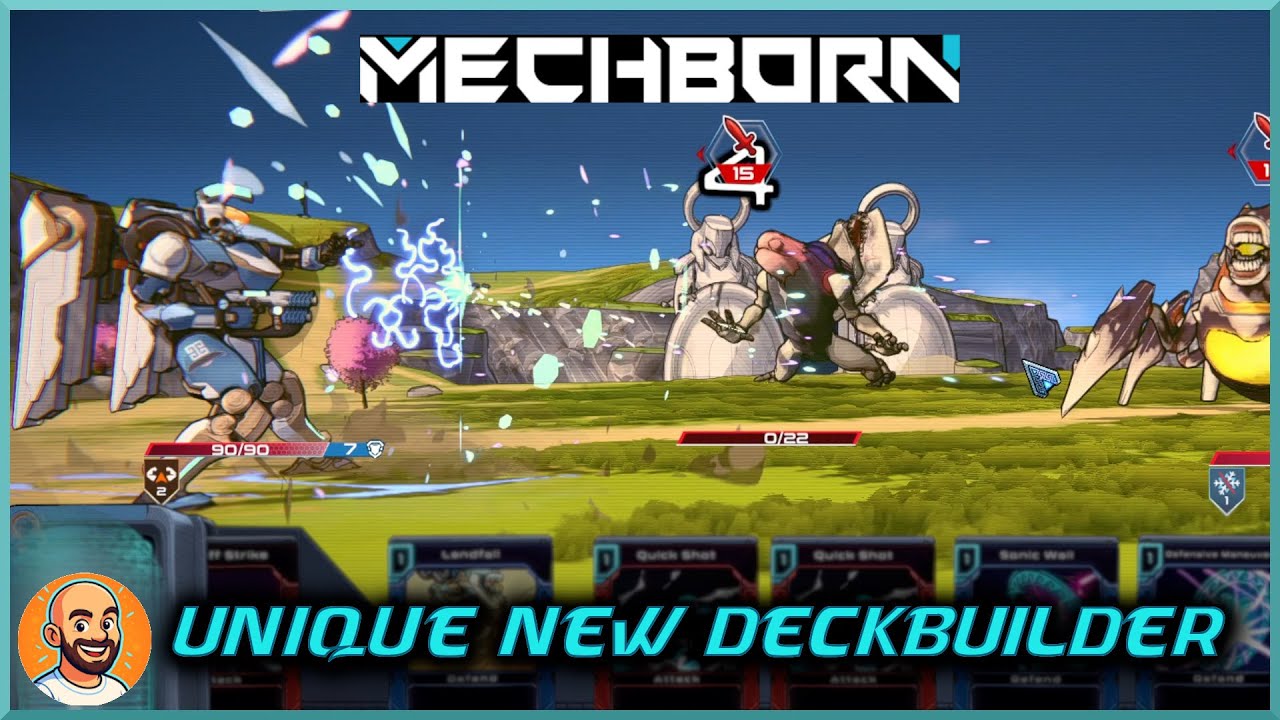 Ваш мех — это колода! | Roguelike-игра с построением колоды | MECHBORN [Демоверсия]