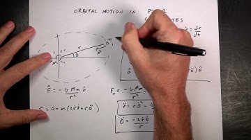 Orbital Motion in Polar Coordinates