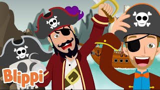 Blippi Pirate Song Kids Songs Nursery Rhymes Educational Videos For Toddlers