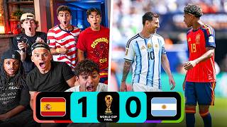MARLON REACTS TO ARGENTINA VS SPAIN │World Cup Final!