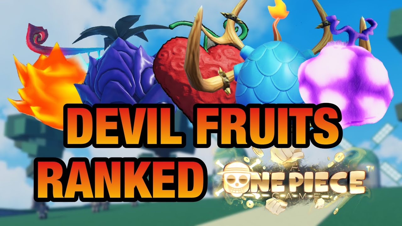 AOPG] All Devil Fruits Tier List In The A One Piece Game