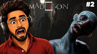 I Made a HUGE Mistake Playing MADiSON as My First Horror Game | Part 2 #madisongame #horror #gaming