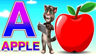 Learn Alphabets | A for Apple | B for ball | C for Cat | English Vocabulary | Phonics Song Abcde 334